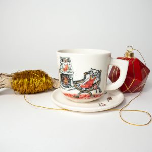 Cana cu farfurioara Pisica regala